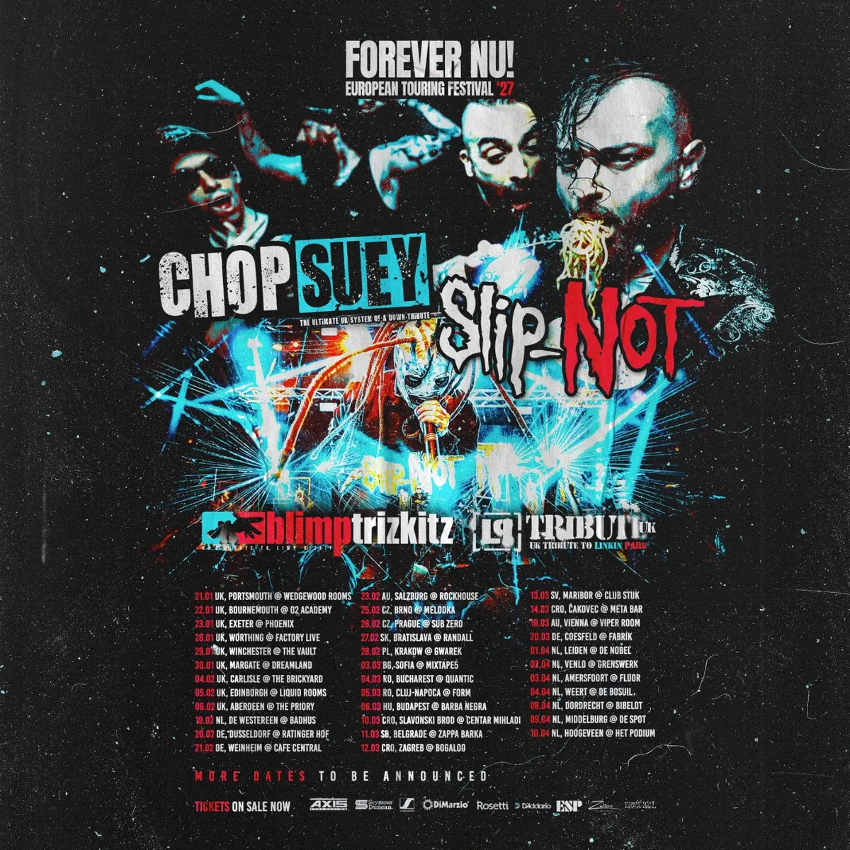 FOREVER NU! System of a Down, Slipknot, Limp Bizkit, Linkin Park — Badhûs, De Westereen