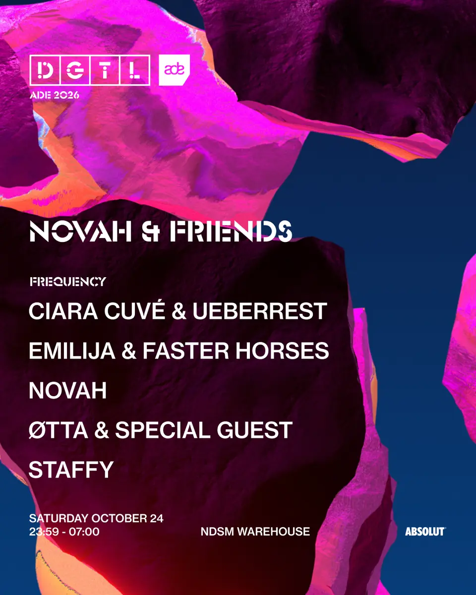 DGTL ADE NOVAH & Friends — NDSM Scheepsbouwloods, Amsterdam