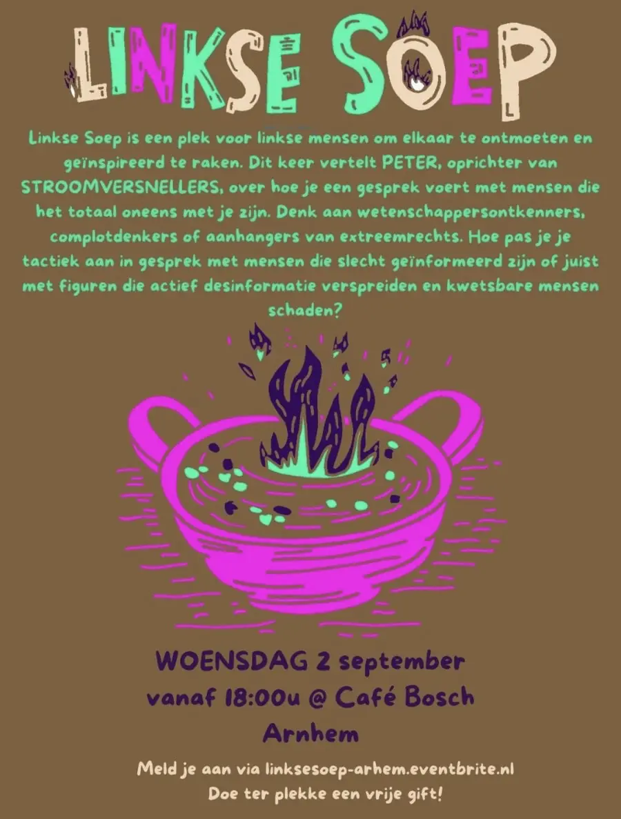 Linkse Soep #5 — Café bosch, Arnheim