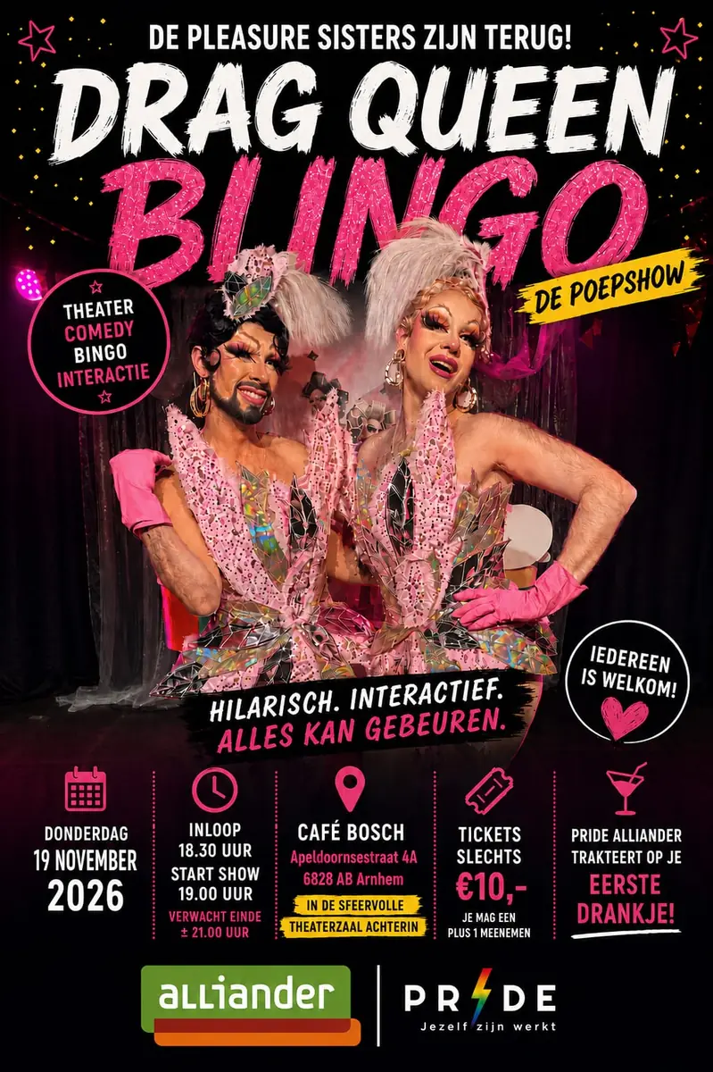 Drag Queen Blingo — Café bosch, Arnheim