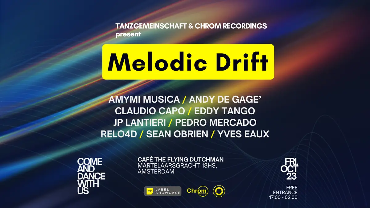 Melodic Drift — The Flying Dutchman Café, Amsterdam