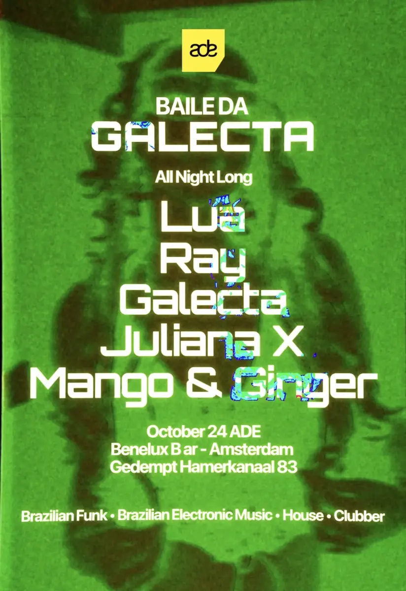 Baile da Galecta ADE — Benelux BAR, Amsterdam