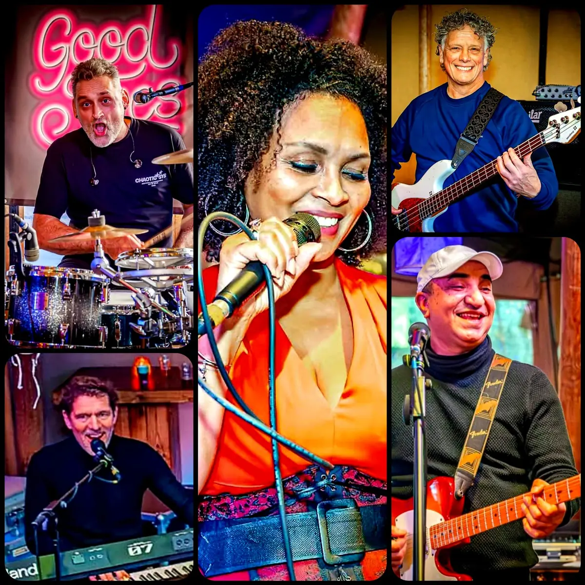 Good Times (Pop, Soul, Funk, Covers, NL) — Café de Cactus, Hengelo