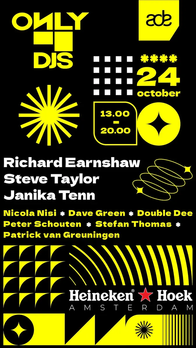 Only 4DJS x ADE — Grand Café Heineken Hoek, Amsterdam