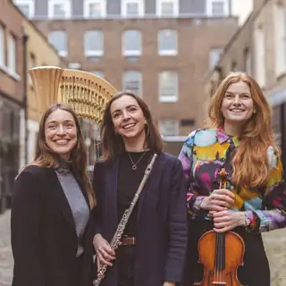Aglica Trio: harp, flute, viola