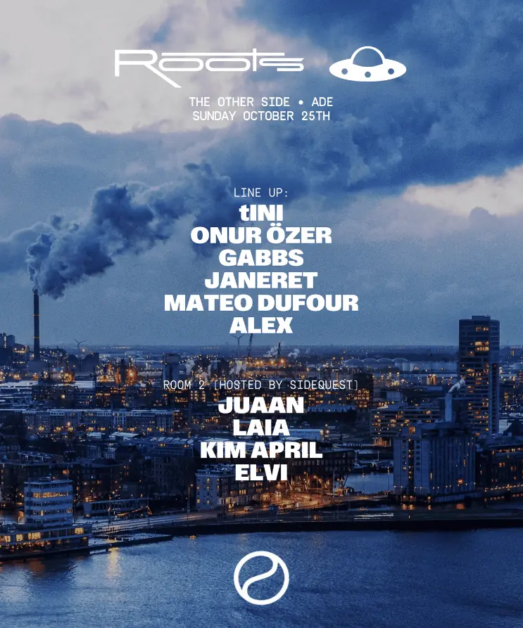 Les Enfants x Roots ADE2026 pres. tINI, Onur Özer, Gabbs — THE OTHER SIDE, Amsterdam