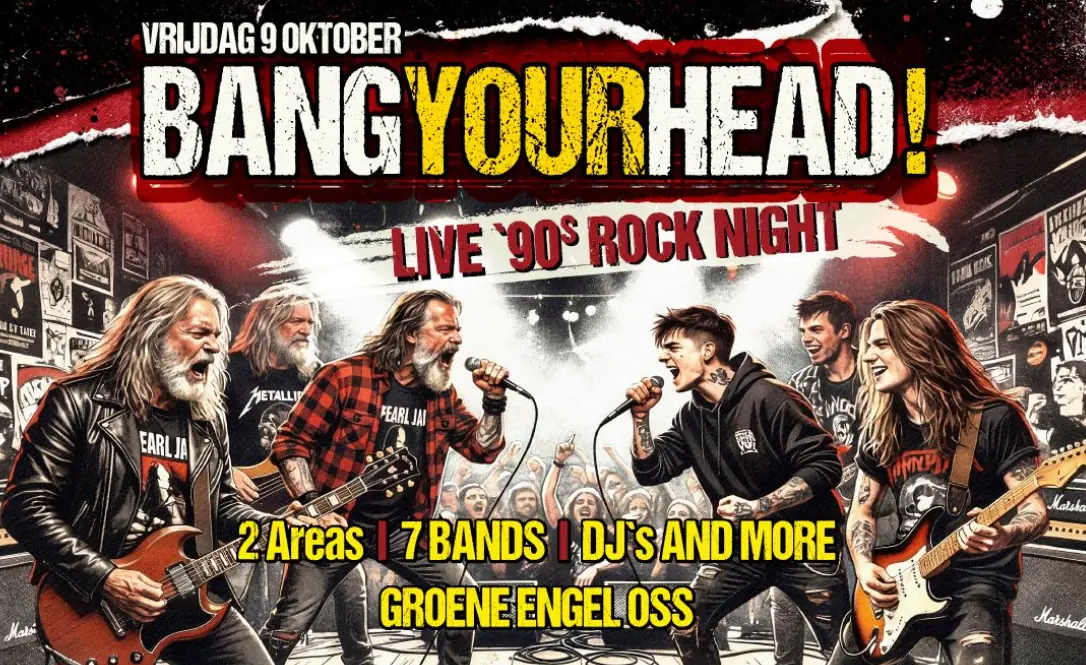 Bang Your Head — Cultuurpodium Groene Engel, Oss