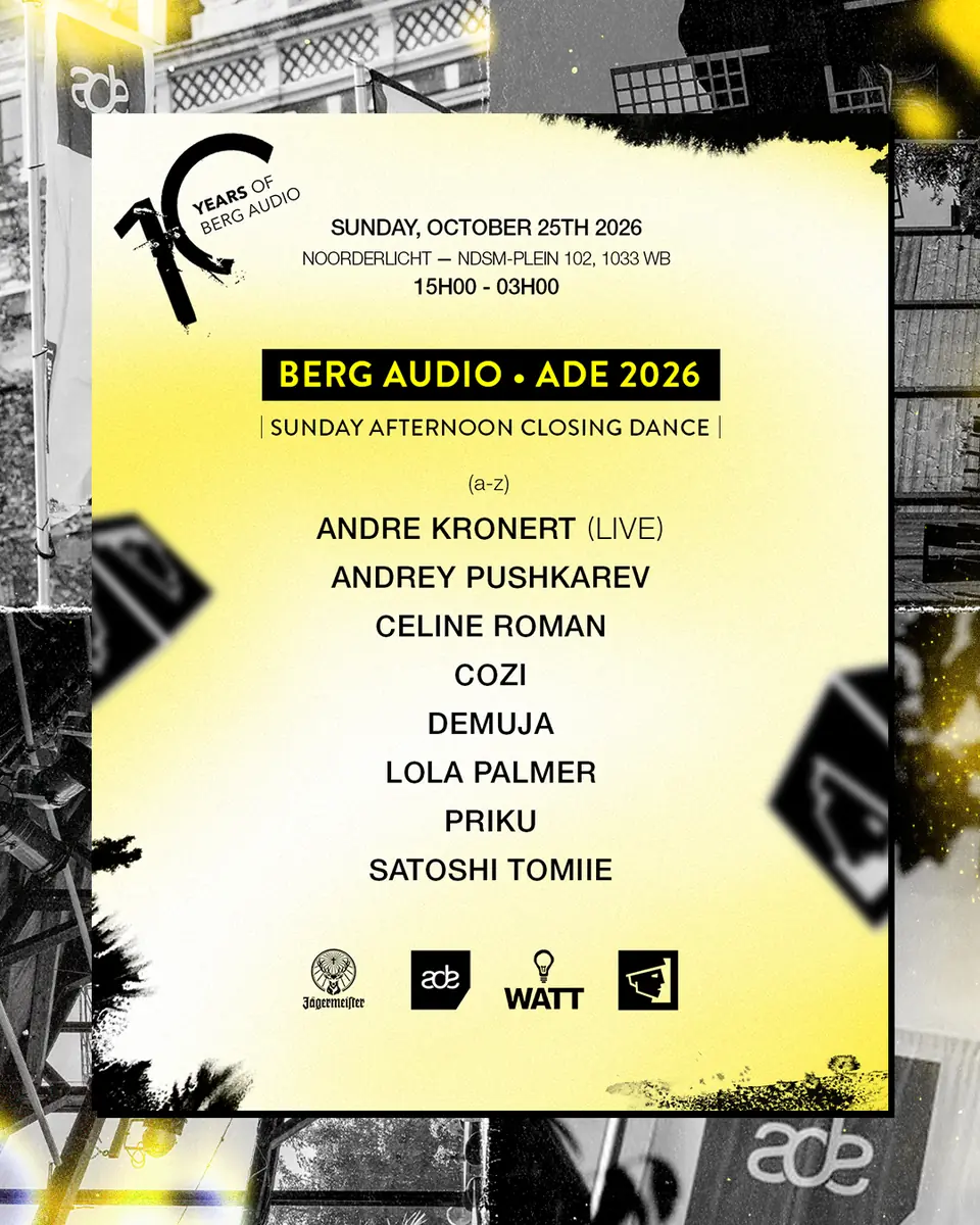 Berg Audio — Noorderlicht Café, Amsterdam