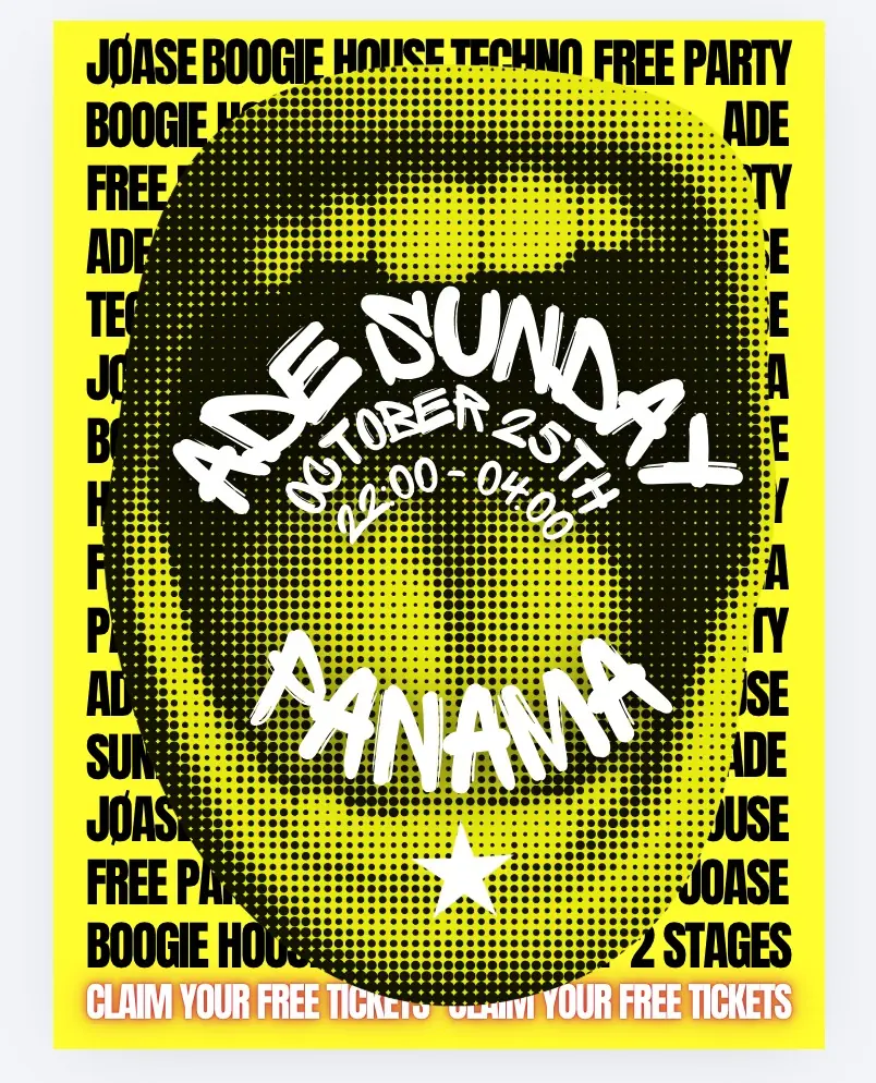 JØASE X Boogie House: ADE CLOSING CEREMONY — Panama, Amsterdam