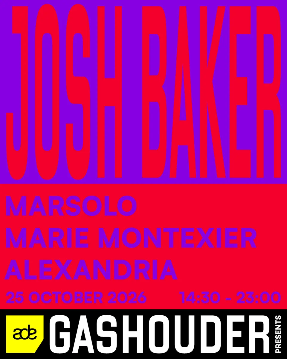 GASHOUDER presents: Josh Baker — GASHOUDER, Amsterdam