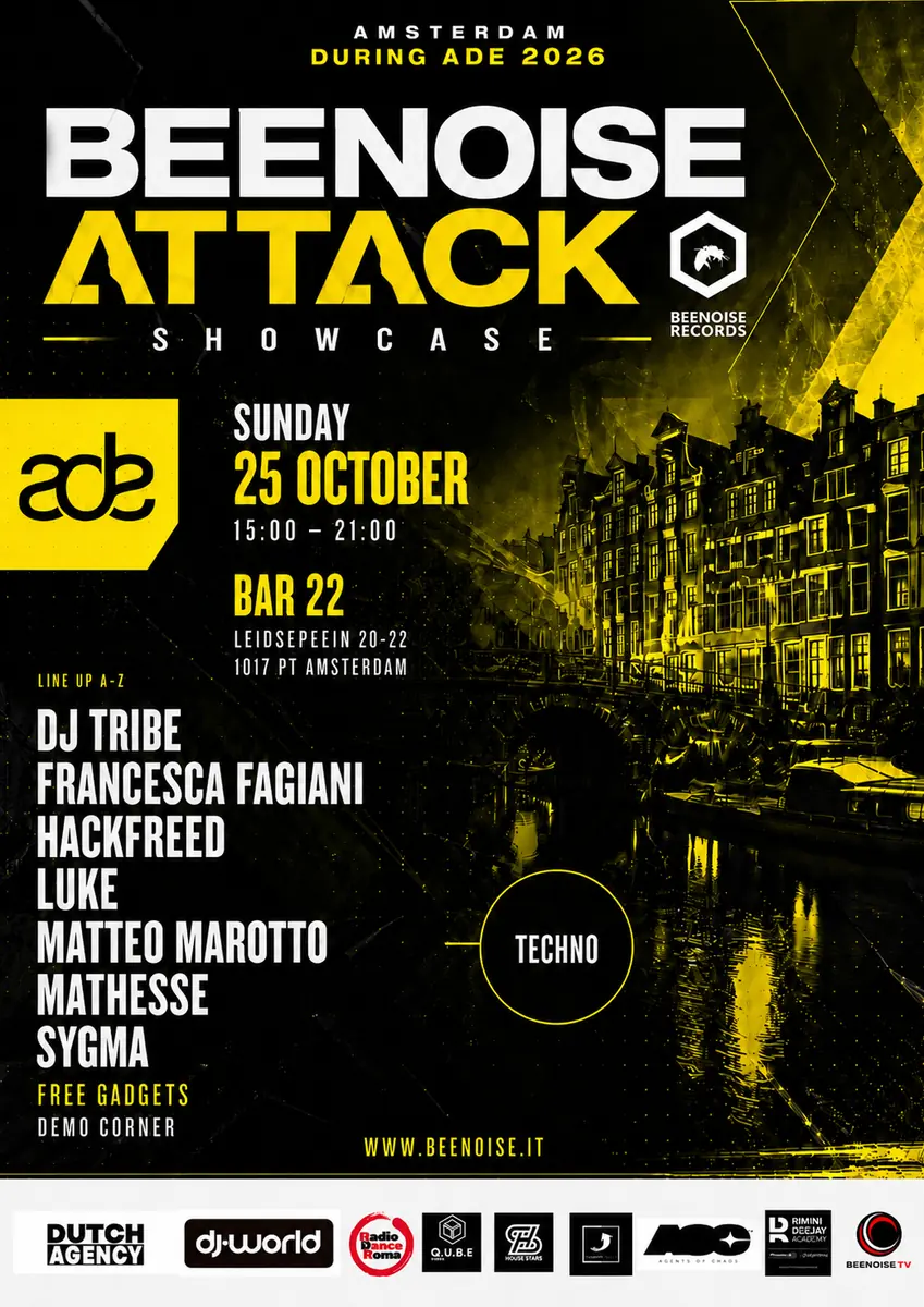 Beenoise Attack at ADE 2026 — Bar22, Amsterdam