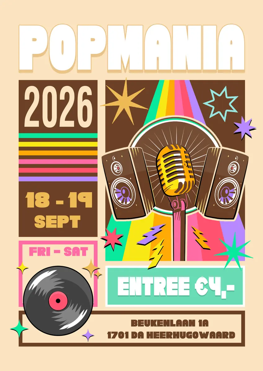Popmania — Jc Kompleks, Heerhugowaard