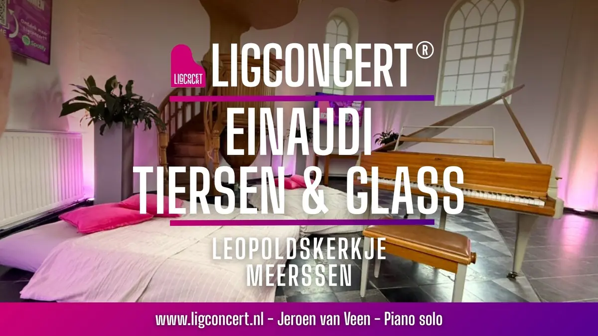 Ligconcert Einaudi Tiersen Glass, Leopoldskerkje Meerssen — Het Leopoldskerkje, Meerssen