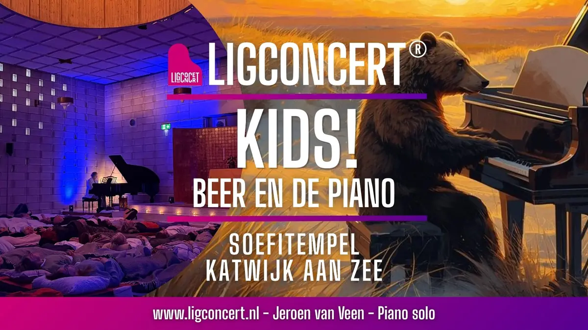 Kids Lying Concert: Bear Hunt, Soefitempel Katwijk aan Zee — Soefitempel, Katwijk aan Zee