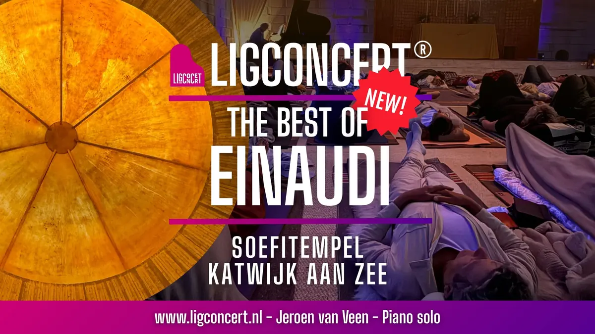 Ligconcert Best of Einaudi, Soefitempel Katwijk aan Zee — Soefitempel, Katwijk aan Zee