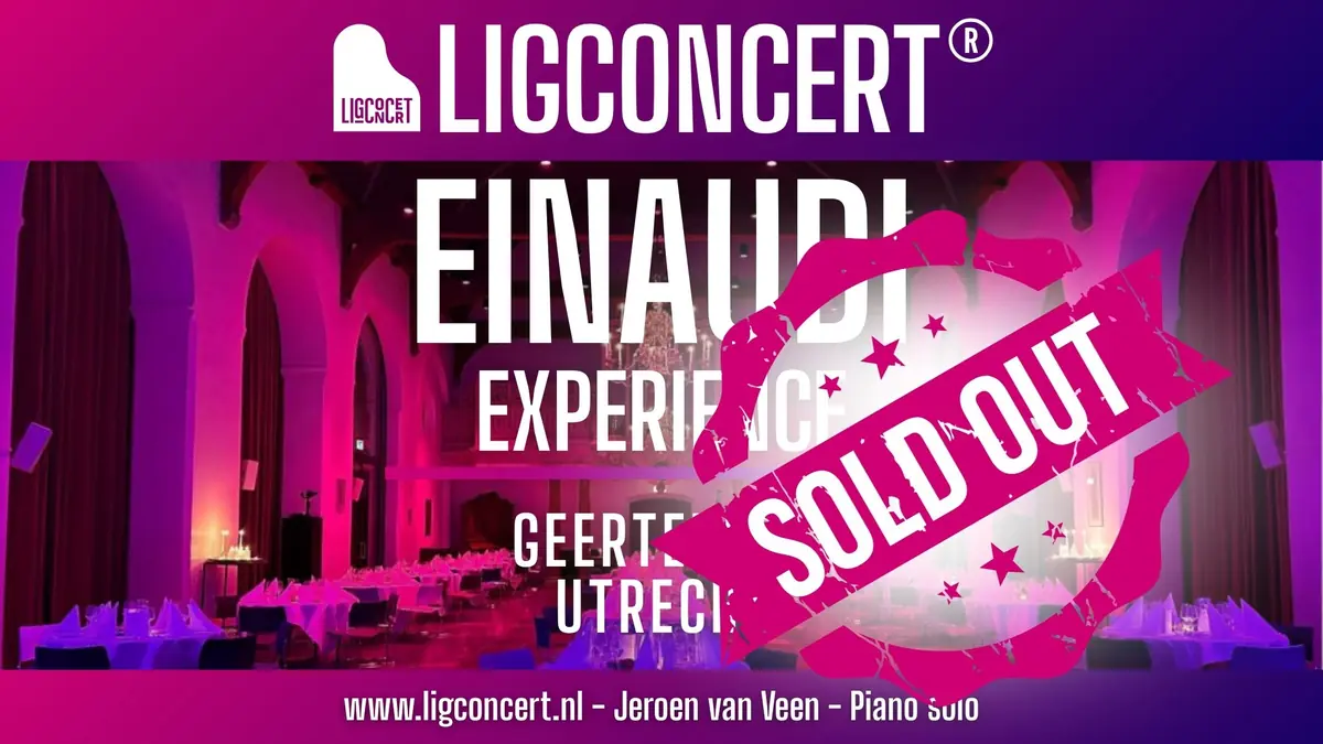 Ligconcert EINAUDI EXPERIENCE, Geertekerk Utrecht — Geertekerk Utrecht, Utrecht