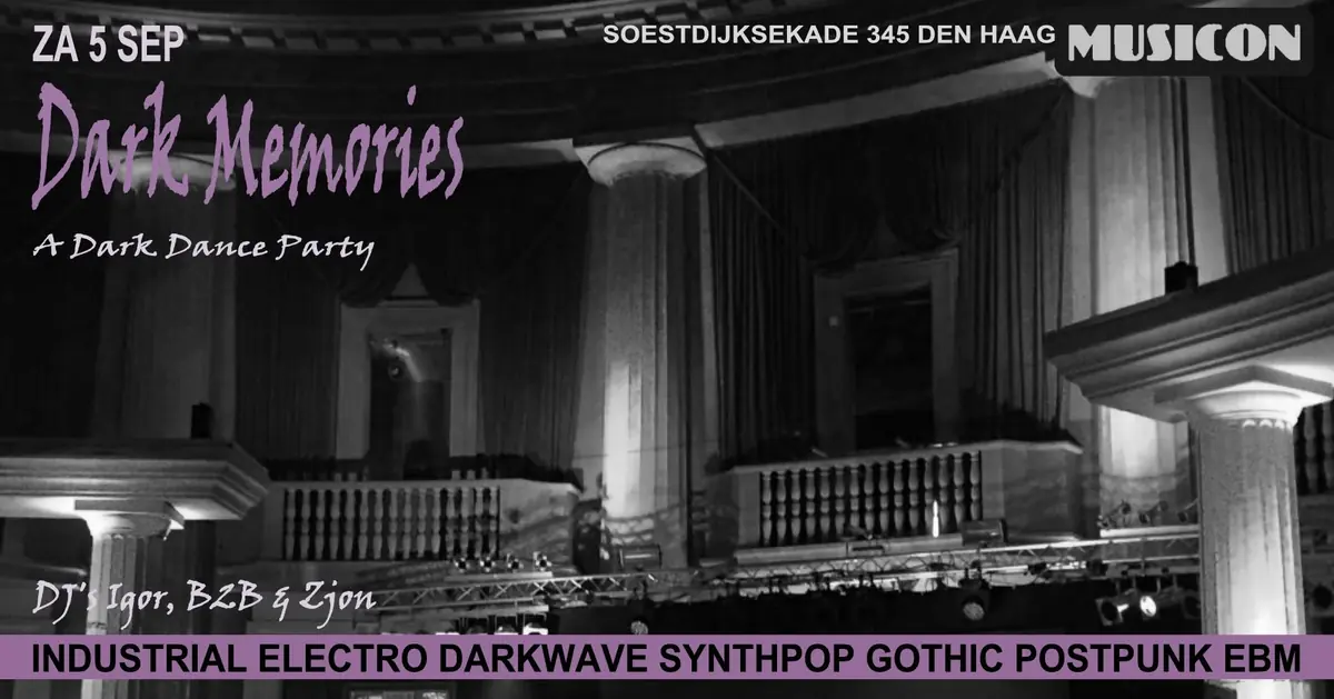 Dark Memories — Musicon, Den Haag