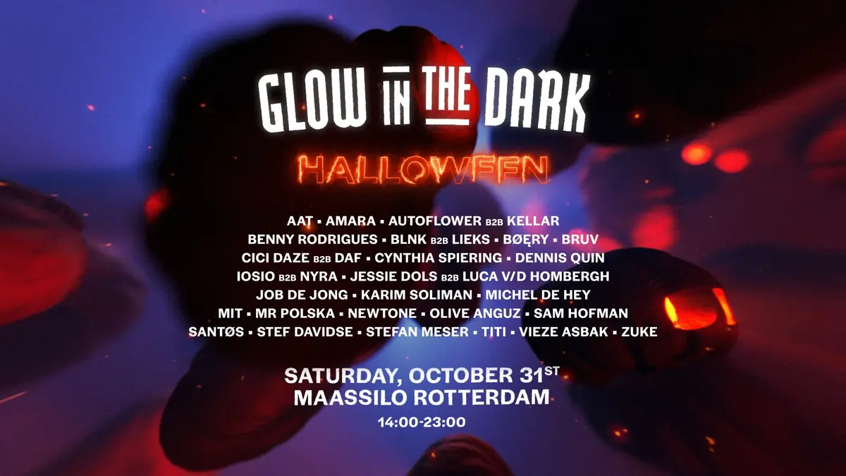Glow in the Dark 'Halloween Special' 2026 — Maassilo, Rotterdam