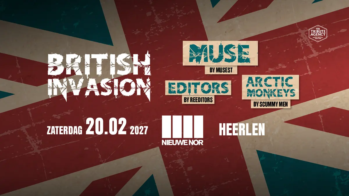 British Invasion ft. Musest, reEditors & Scummy Men β Poppodium Nieuwe Nor, Heerlen
