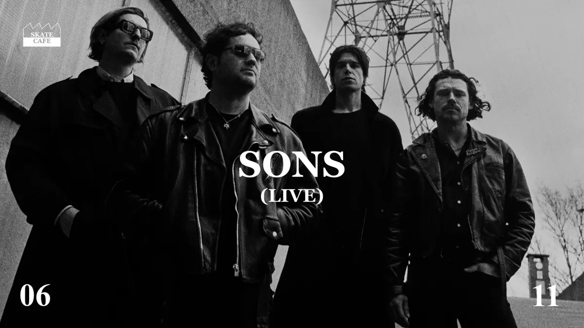 SONS (LIVE) — Skatecafe, Amsterdam