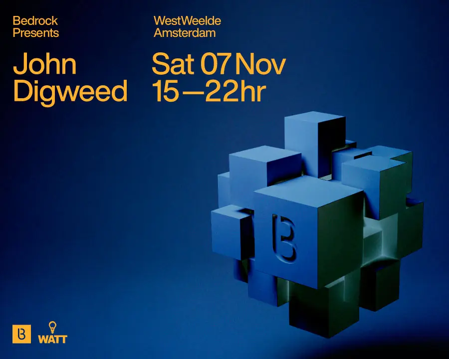 John Digweed - Bedrock — WestWeelde, Amsterdam