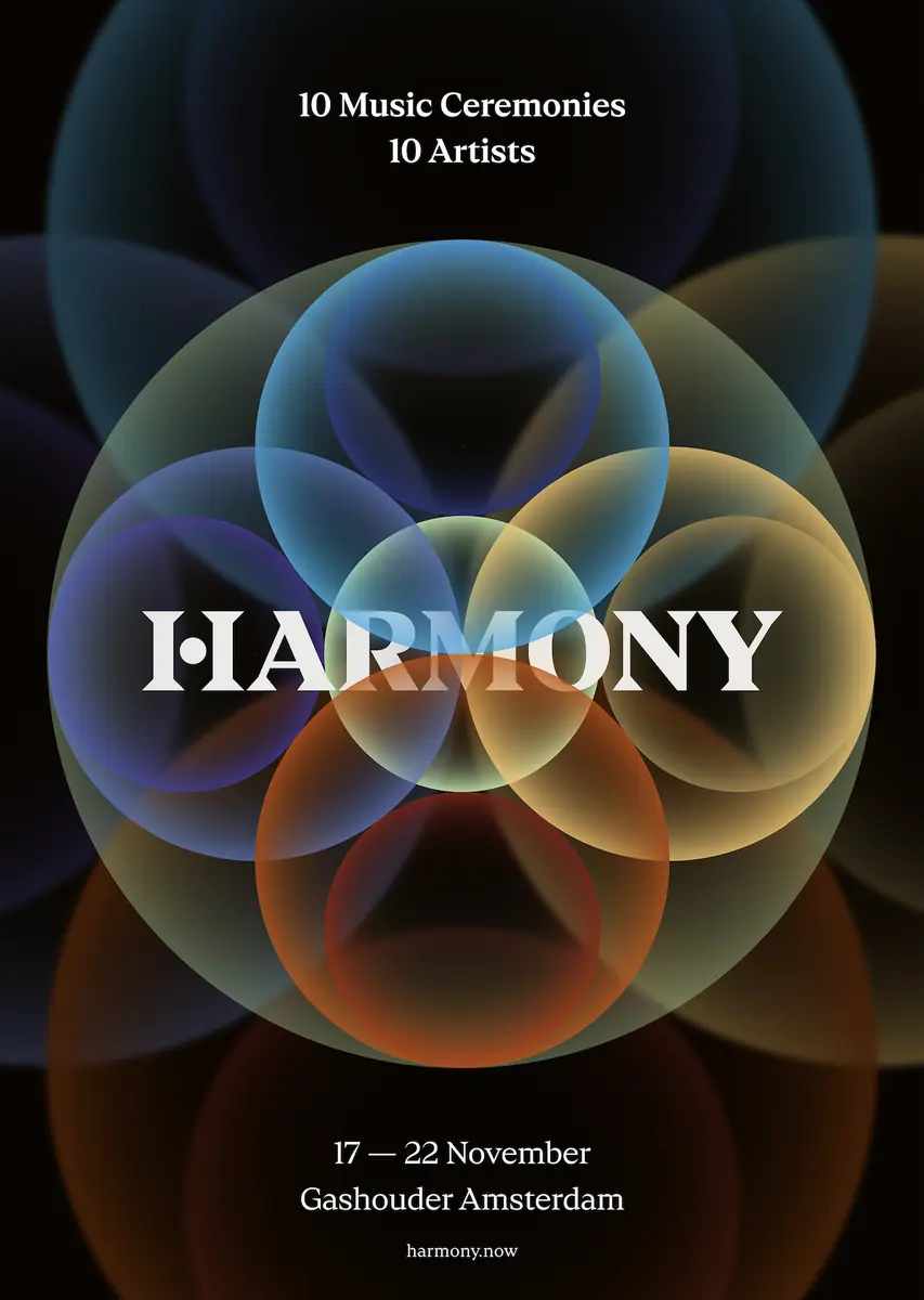 HARMONY 2026 — GASHOUDER, Amsterdam