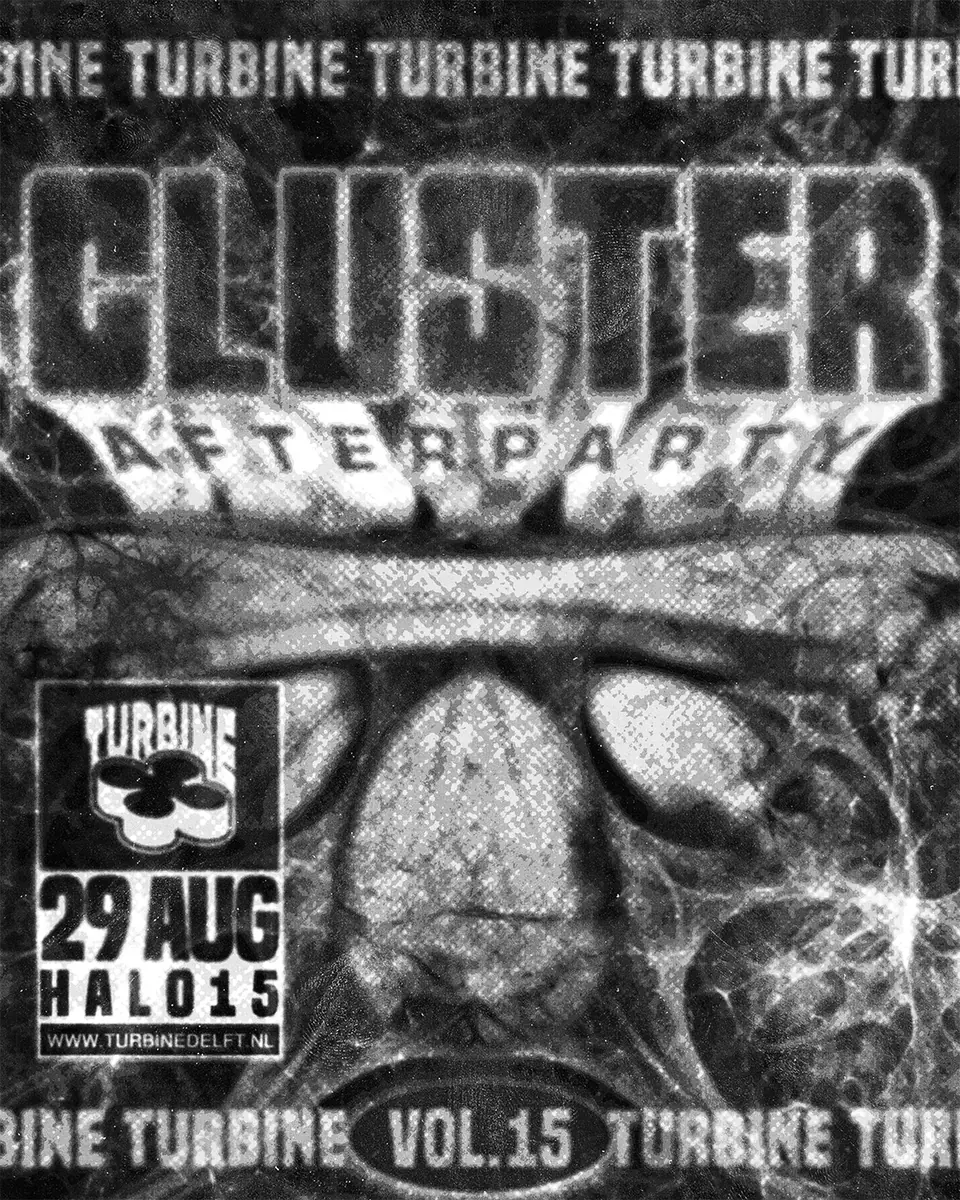 Cluster Afterparty — HAL015, Delft
