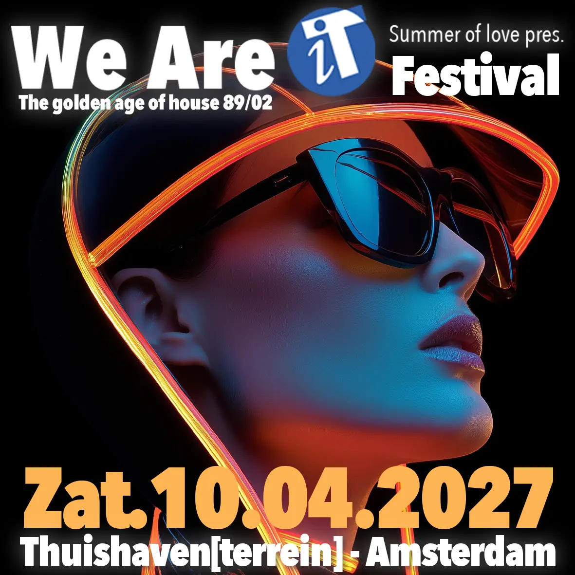 We are iT festival 2027 - The golden age of house 89/00 — Thuishaven, Amsterdam