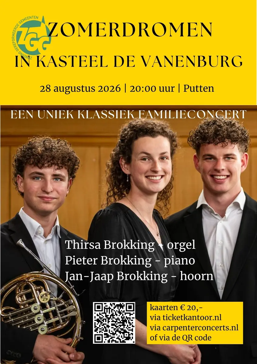 Klassisches Familienkonzert 'Sommerträume' — Kasteel De Vanenburg, Putten