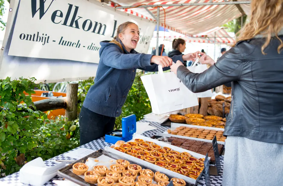 Boerenmarkt bei Vroeg — Restaurant Vroeg, Bunnik