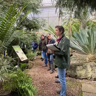 Guided tour of the botanical garden