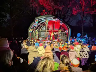 Sinterklaas in Hilversum's Meent