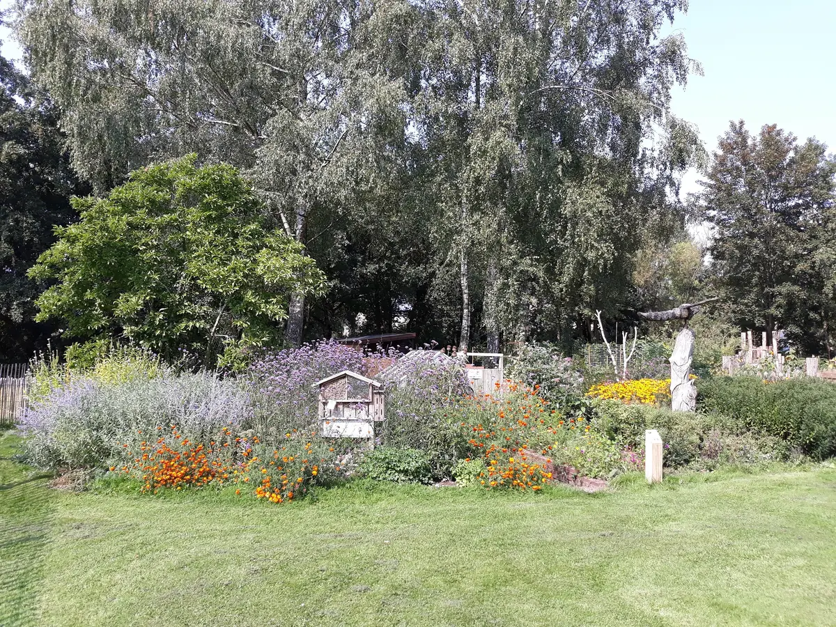 Mit dem Rucksack 'Die Grüne Welt' unterwegs — Balans Kinderboerderij De Veenweide, Soest
