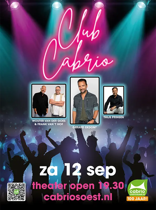 Club Cabrio: A Unique Dance Party! — Openluchttheater Cabrio, Soest