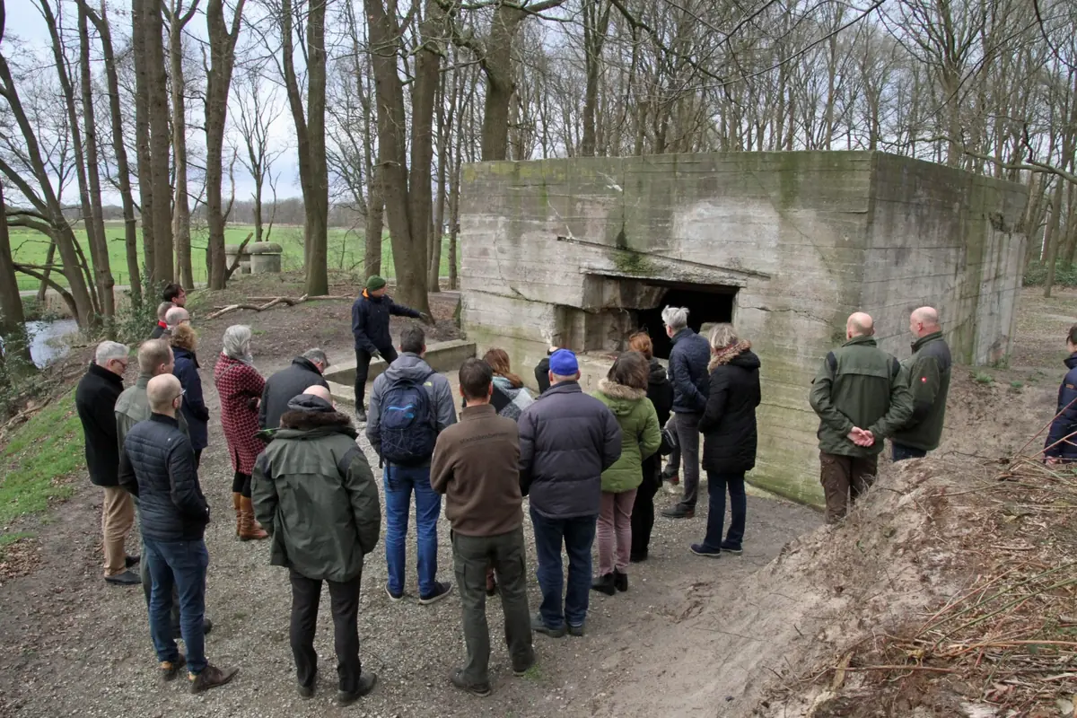 Führung Fort aan de Buursteeg - Besucherzentrum Grebbelinie — Grebbelinie Bezoekerscentrum, Renswoude