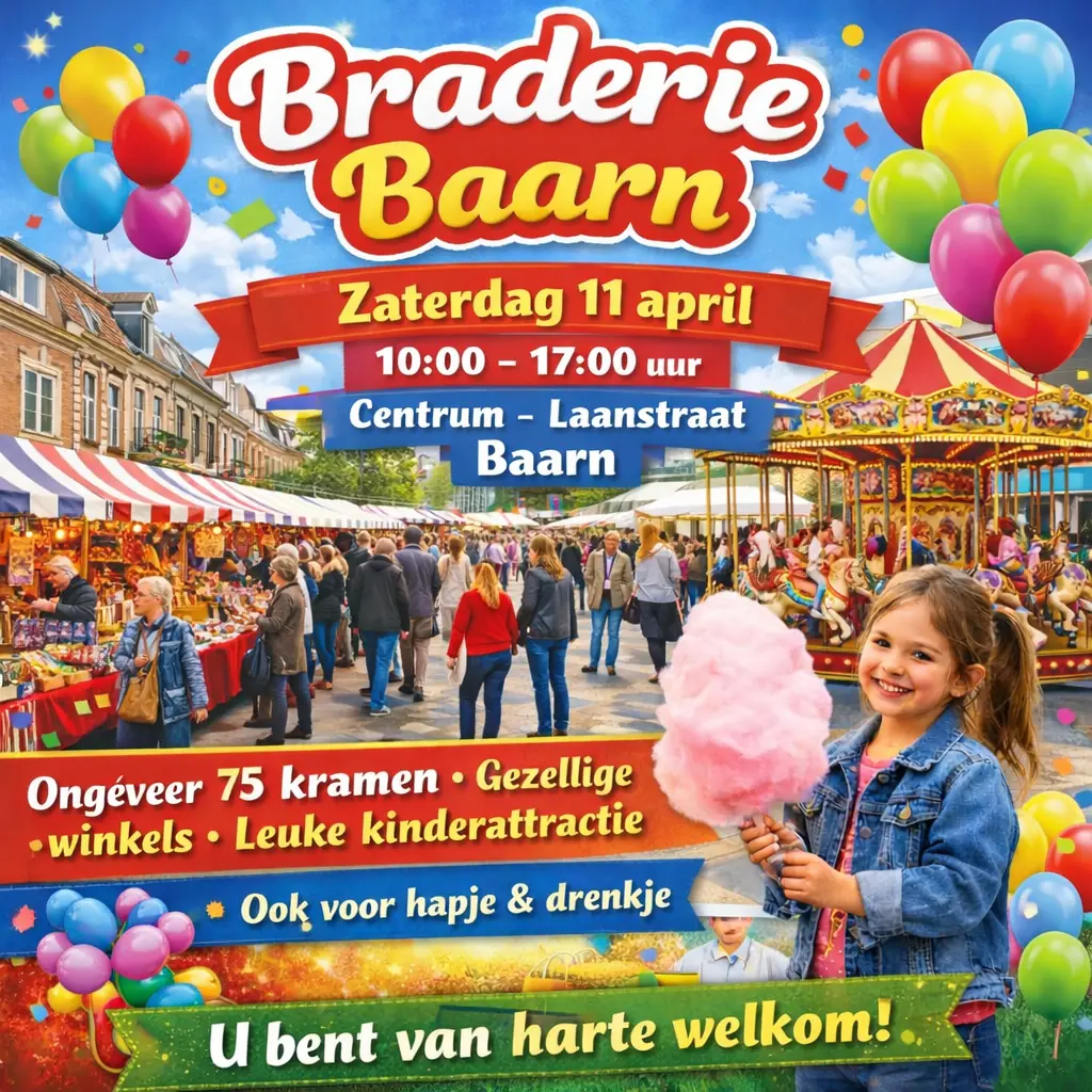 Braderie — Shoppen in Vorstelijk Baarn, Baarn