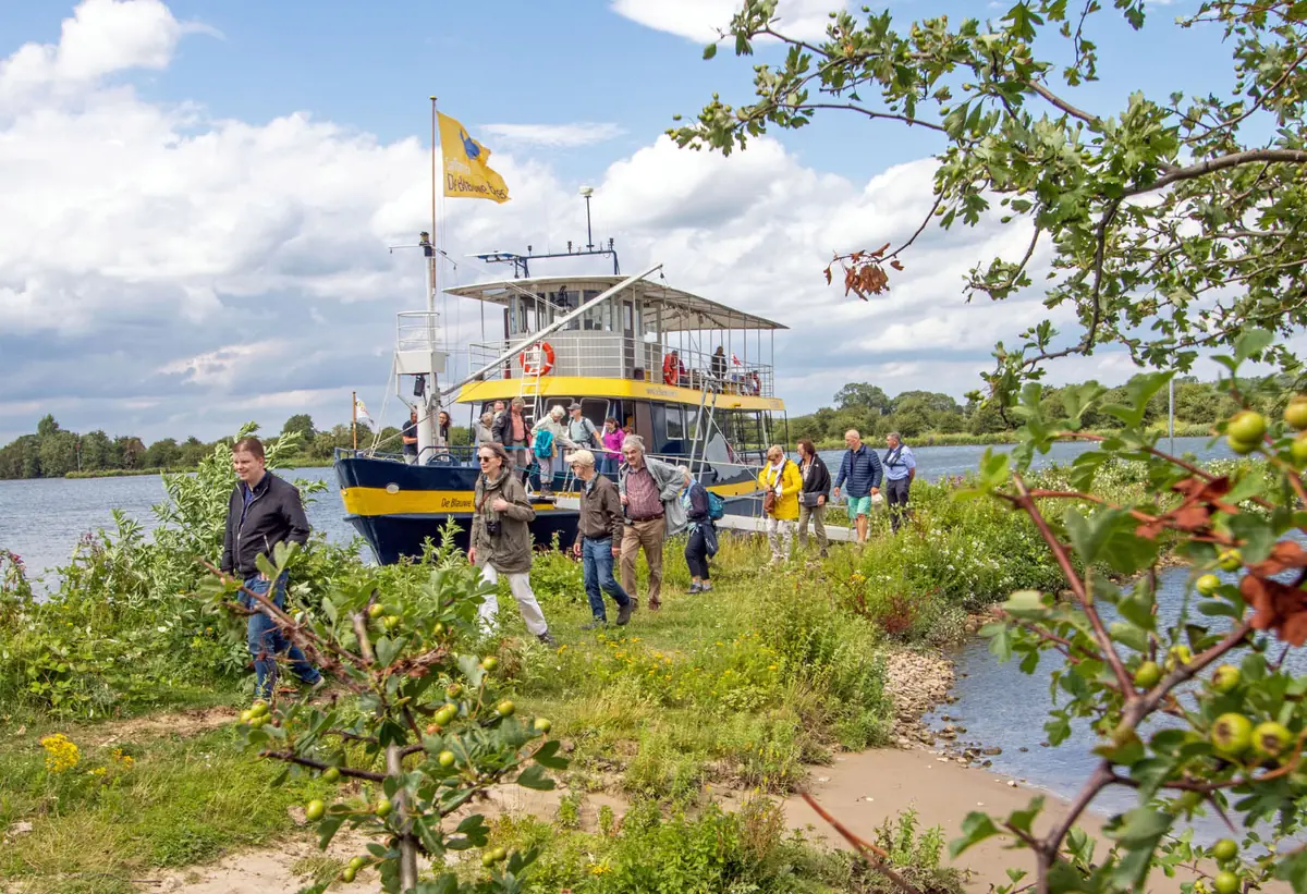 Der Blaue Biber fährt von Rhenen nach Eckse Waarden — De Loswal Rhenen, Rhenen
