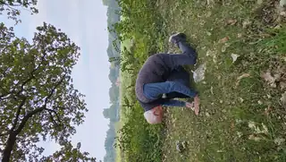 Pilzwanderung auf der Paltz mit Rob Chrispijn