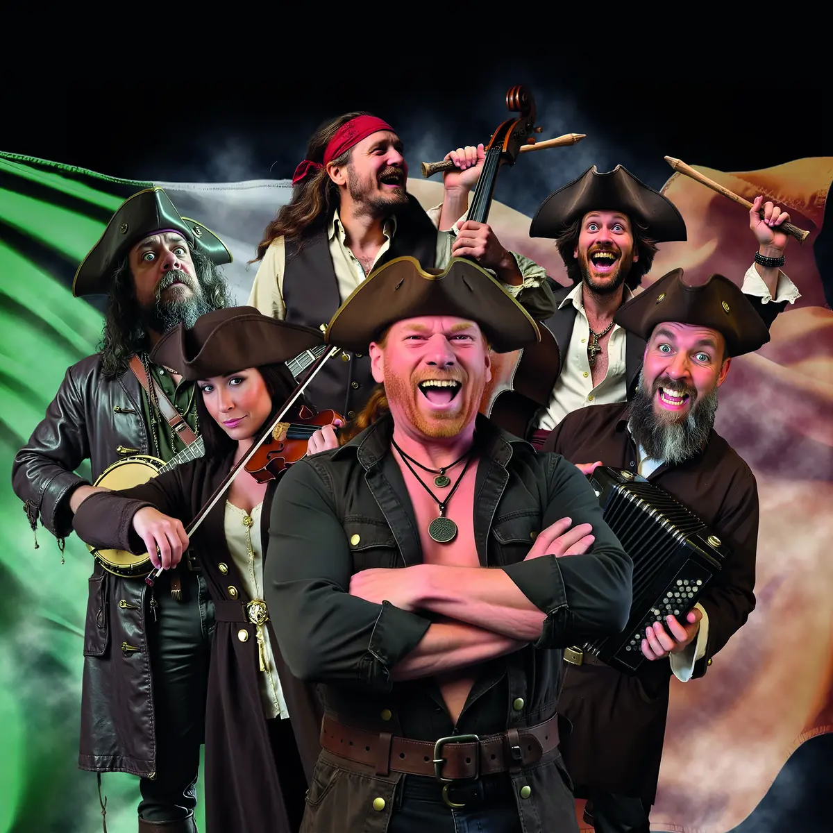 ACTING THE MAGGOT | IRISH REBELS & ROVERS — Theater de Speeldoos Baarn, Baarn
