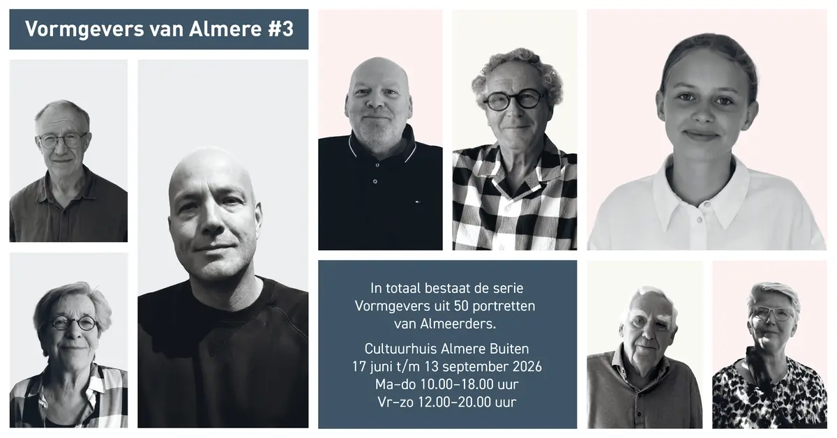 Vormgevers van Almere #3 — Erfgoedhuis Almere, Almere