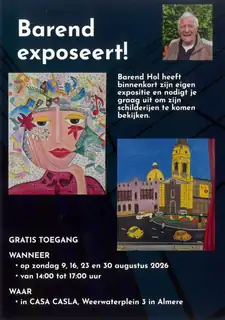Barend Hol Exhibits at Casa Casla
