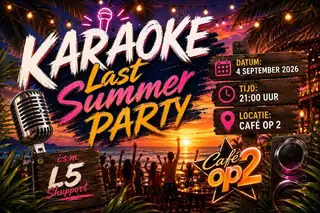 Karaoke last summer party