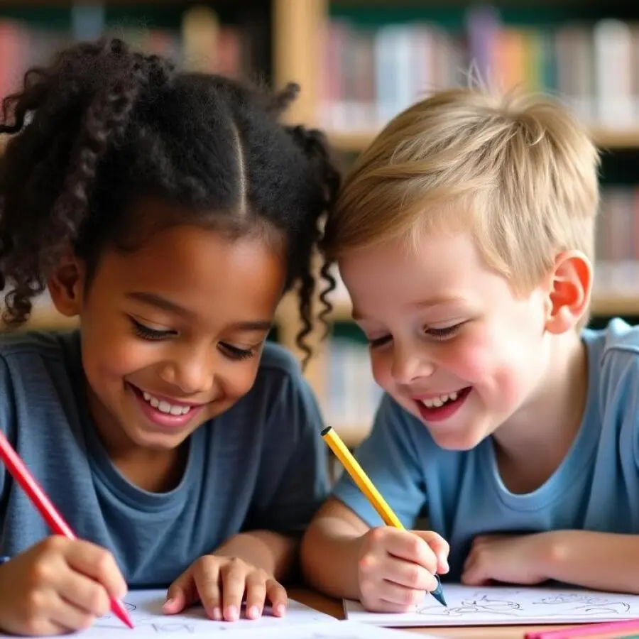 Zeichenworkshop 6+ — De Nieuwe Bibliotheek Nobelhorst, Almere