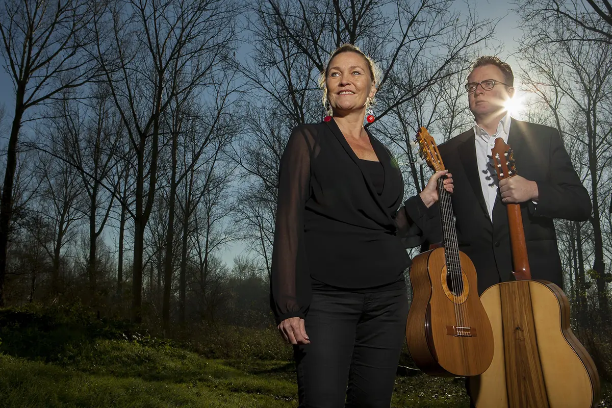 Z.o.o. guitar duo und NJGO - 'Guitarra Vibrante' — Goede Rede Concerten, Almere