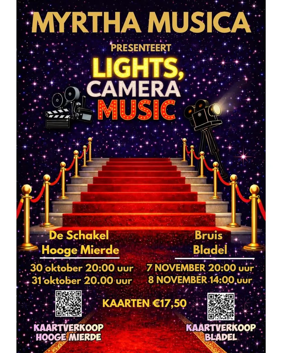 Myrtha Musica Lights, camera music! — Bruis, Bladel