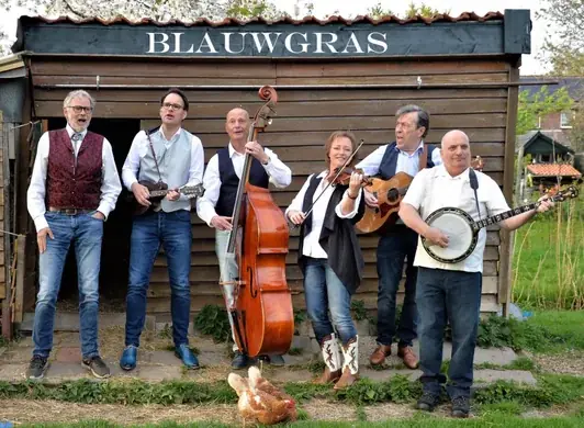 Bluegrass bei Stadstuin De Schelp — Stadstuin de Schelp, Oosterhout