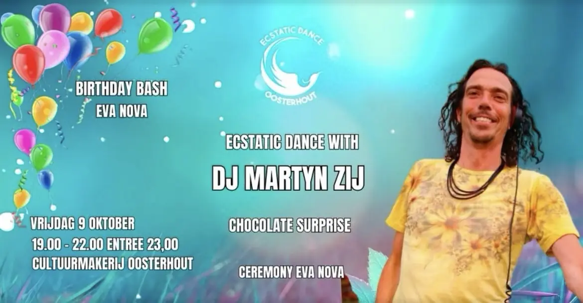 Ecstatic Dance mit Maryn Zij in Oosterhout — De Cultuurmakerij, Oosterhout