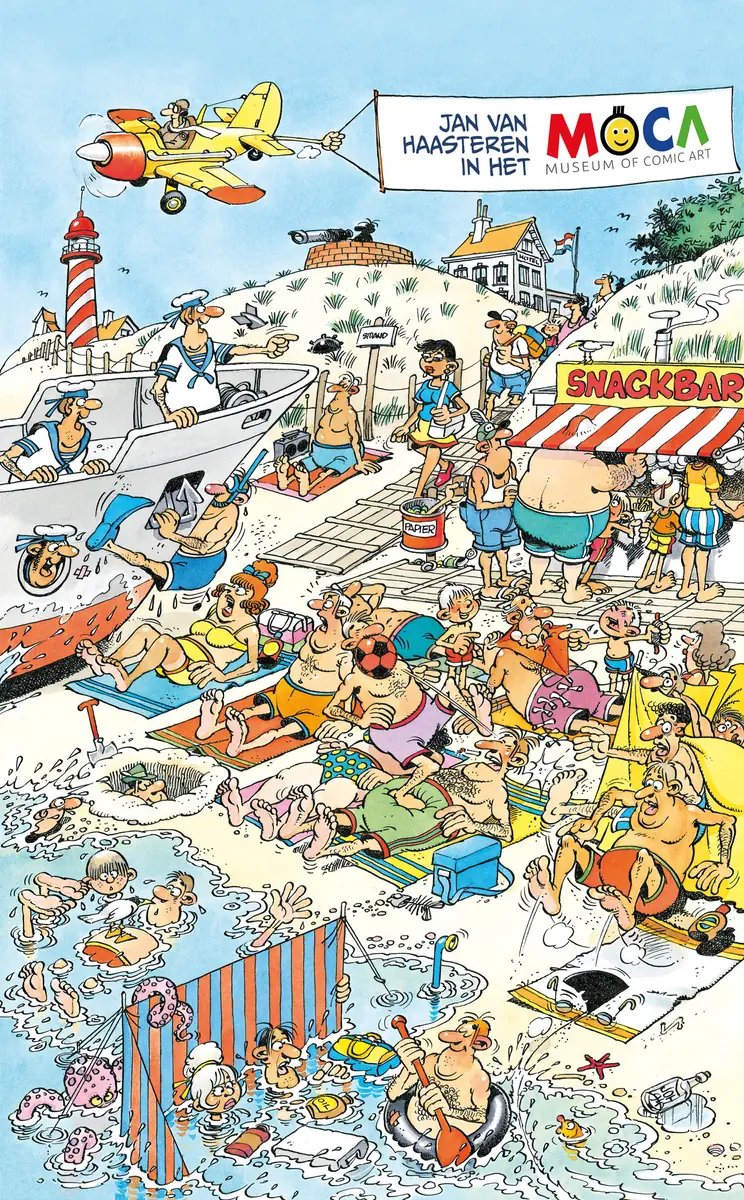 Expositie Jan van Haasteren 'The Missing Pieces of a Comic Artist' — Museum of Comic Art, Noordwijk