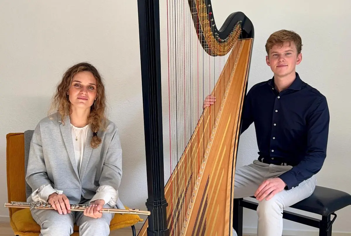Joost Willemze (harp) and Luna Vigni (flute) - CruquiusConcert — Kunstfort Vijfhuizen, Vijfhuizen