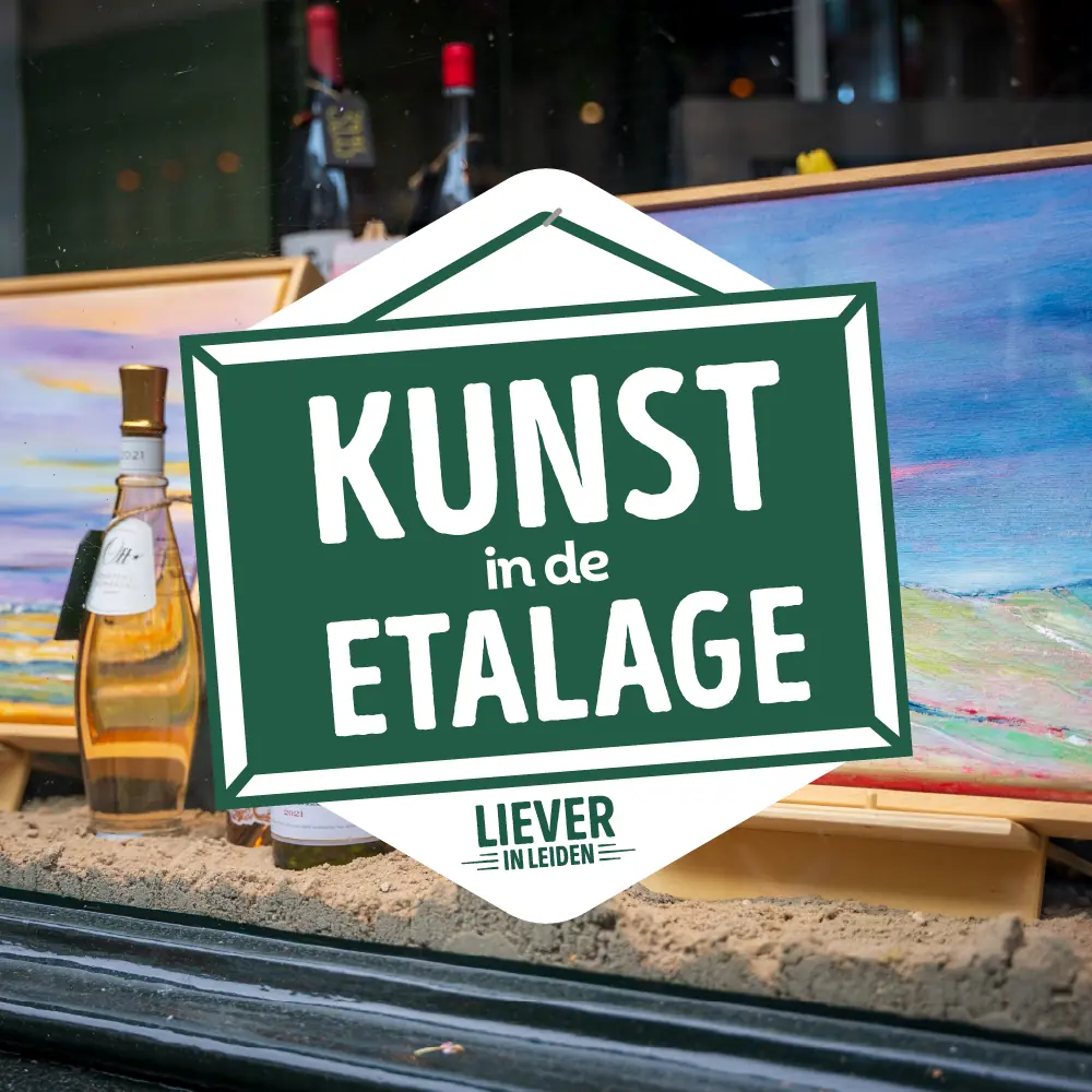 Kunst in de Etalage — Diverse locaties binnenstad Leiden, Leiden